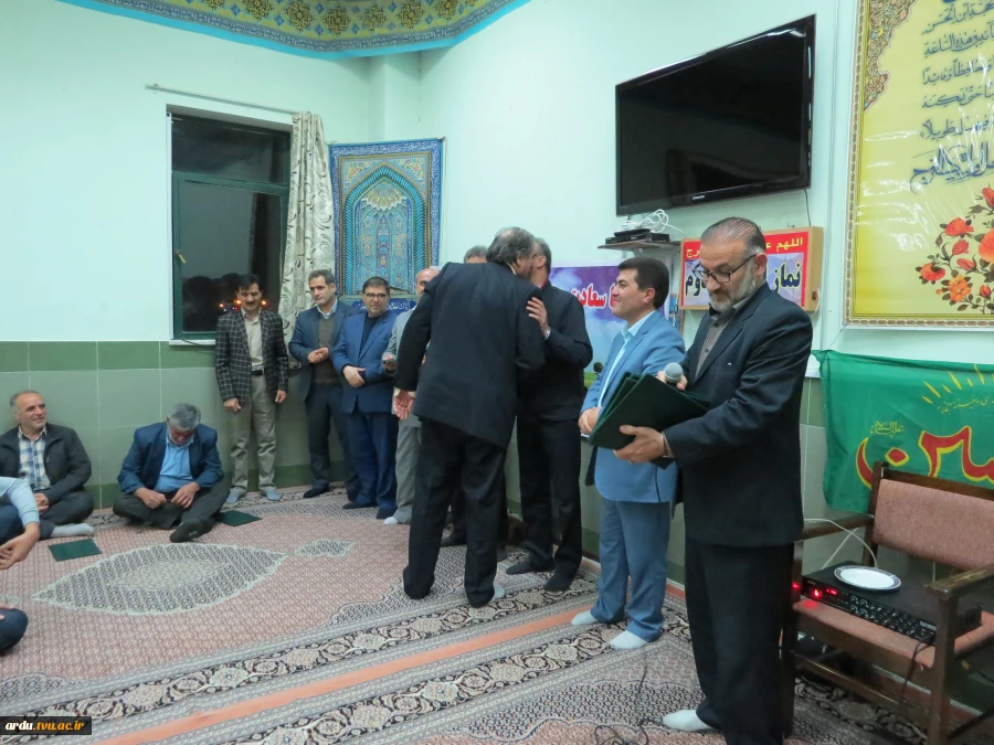 همزمان با اعیاد شعبانیه: جانبازان آموزشکده فنی پسران اردبیل تجلیل شدند