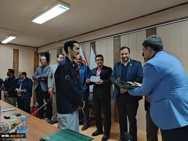مدال برنز بیستمین دوره مسابقات ملی مهارت در رشته لوله‌کشی و گرمایشی به دانشجوی آموزشکده پسران اردبیل رسید 3