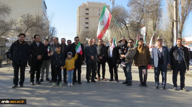 حضور دانشگاهیان دانشگاه فنی و حرفه ای واحد استان اردبیل در راهپیمایی باشکوه 22 بهمن 1402 (گزارش تصویری) 2
