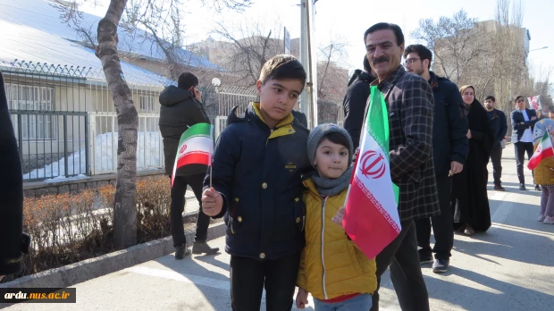 حضور دانشگاهیان دانشگاه فنی و حرفه ای واحد استان اردبیل در راهپیمایی باشکوه 22 بهمن 1402 (گزارش تصویری) 2