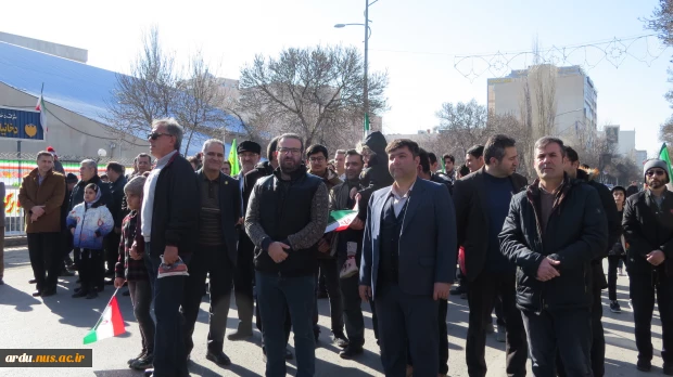 حضور دانشگاهیان دانشگاه فنی و حرفه ای واحد استان اردبیل در راهپیمایی باشکوه 22 بهمن 1402 (گزارش تصویری) 2