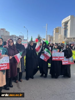 حضور دانشگاهیان دانشگاه فنی و حرفه ای واحد استان اردبیل در راهپیمایی باشکوه 22 بهمن 1402 (گزارش تصویری) 2