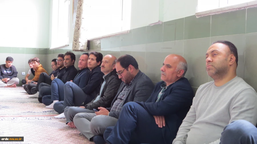 مراسم گرامیداشت شهادت آیت‌الله سیدابراهیم رئیسی و همراهان ایشان در دانشگاه فنی و حرفه‌ای واحد استان اردبیل برگزار شد 26