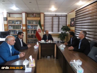 دیدار رئیس دانشگاه ملی مهارت واحد استان اردبیل با فرماندار خلخال