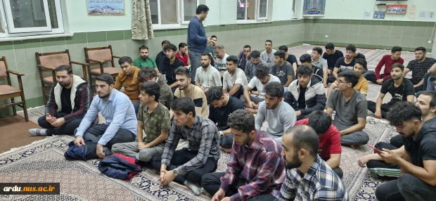 هیئت هفتگی بسیج دانشجویی دانشگاه ملی مهارت واحد استان اردبیل برگزار شد 3