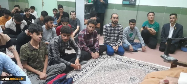 هیئت هفتگی بسیج دانشجویی دانشگاه ملی مهارت واحد استان اردبیل برگزار شد 10
