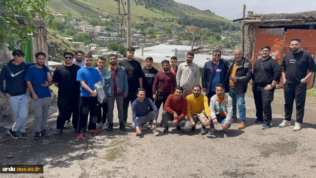 دانشجویان مقطع کارشناسی رشته معماری از روستای کَزَج شهرستان خلخال بازدید کردند 5