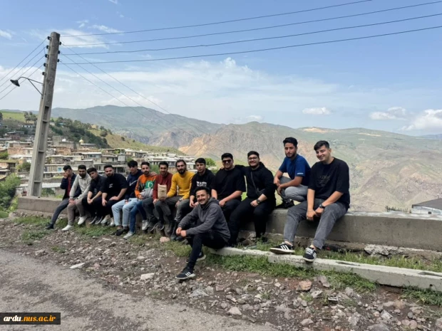 دانشجویان مقطع کارشناسی رشته معماری از روستای کَزَج شهرستان خلخال بازدید کردند 6