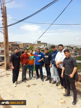 دانشجویان مقطع کارشناسی رشته معماری از روستای کَزَج شهرستان خلخال بازدید کردند 7