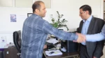 بازدید و تبریک رئیس دانشگاه ملی مهارت واحد استانی اردبیل به مناسبت روز کارمند 12