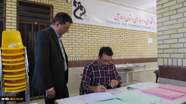 گزارش تصویری اولین روز ثبت نام دانشجویان ورودی جدید سال ۱۴۰۴ در آموزشکده پسران اردبیل (رازی) 2