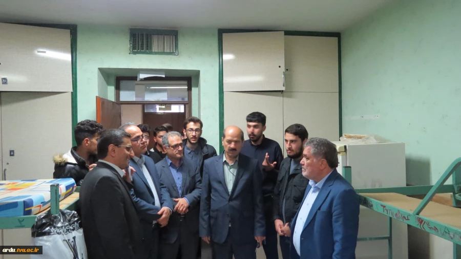 بازدید نماینده مردم شریف مشکین‌شهر از آموزشکده پسران اردبیل (رازی) 2