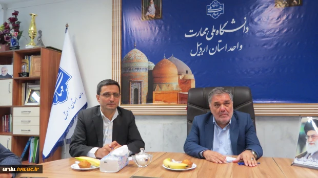 بازدید نماینده مردم شریف مشکین‌شهر از آموزشکده پسران اردبیل (رازی) 2