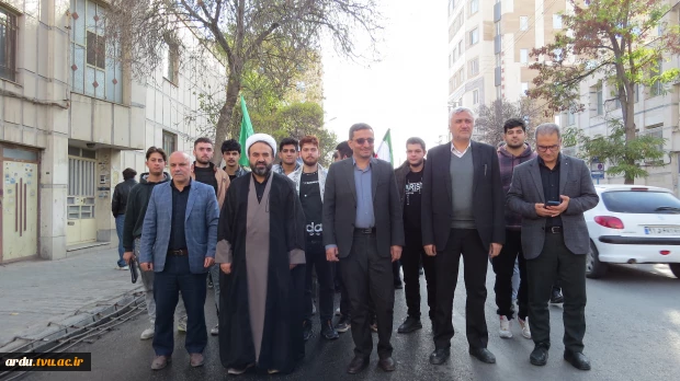 حضور دانشگاهیان دانشگاه ملی مهارت واحد استانی اردبیل در راهپیمایی یوم الله ۱۳ آبان-گزارش تصویری 5