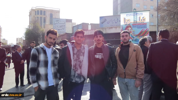 حضور دانشگاهیان دانشگاه ملی مهارت واحد استانی اردبیل در راهپیمایی یوم الله ۱۳ آبان-گزارش تصویری 9