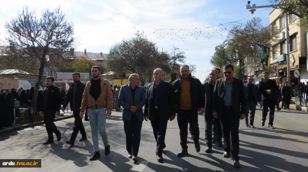 حضور دانشگاهیان دانشگاه ملی مهارت واحد استانی اردبیل در راهپیمایی یوم الله ۱۳ آبان-گزارش تصویری 17