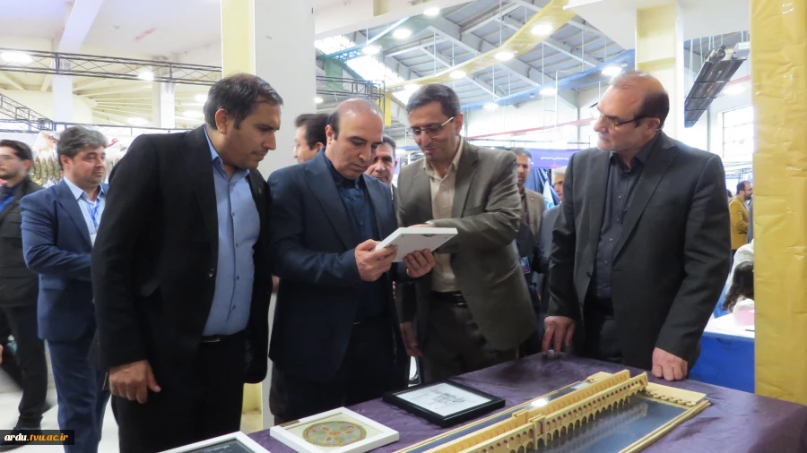 غرفه دانشگاه ملی مهارت واحد استانی اردبیل در نمایشگاه توانمندی بانوان و کسب و کارهای خانگی-گزارش تصویری 2