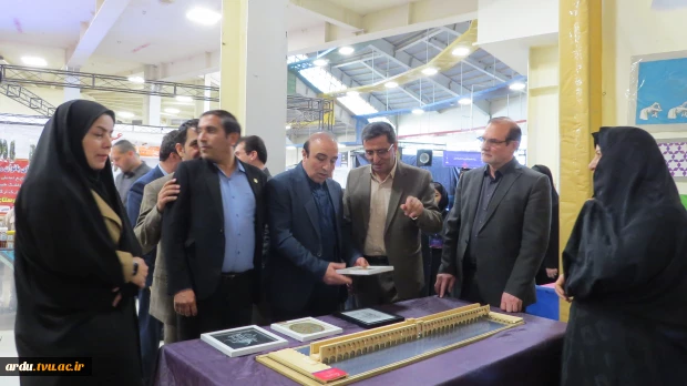 غرفه دانشگاه ملی مهارت واحد استانی اردبیل در نمایشگاه توانمندی بانوان و کسب و کارهای خانگی-گزارش تصویری 3