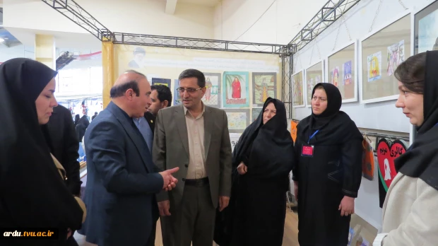 غرفه دانشگاه ملی مهارت واحد استانی اردبیل در نمایشگاه توانمندی بانوان و کسب و کارهای خانگی-گزارش تصویری 4