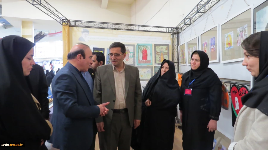 غرفه دانشگاه ملی مهارت واحد استانی اردبیل در نمایشگاه توانمندی بانوان و کسب و کارهای خانگی-گزارش تصویری 4