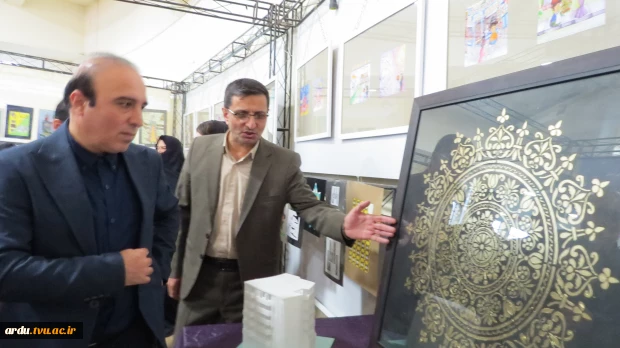 غرفه دانشگاه ملی مهارت واحد استانی اردبیل در نمایشگاه توانمندی بانوان و کسب و کارهای خانگی-گزارش تصویری 5