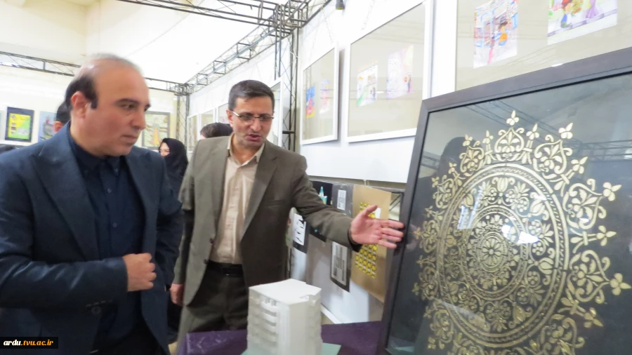 غرفه دانشگاه ملی مهارت واحد استانی اردبیل در نمایشگاه توانمندی بانوان و کسب و کارهای خانگی-گزارش تصویری 5