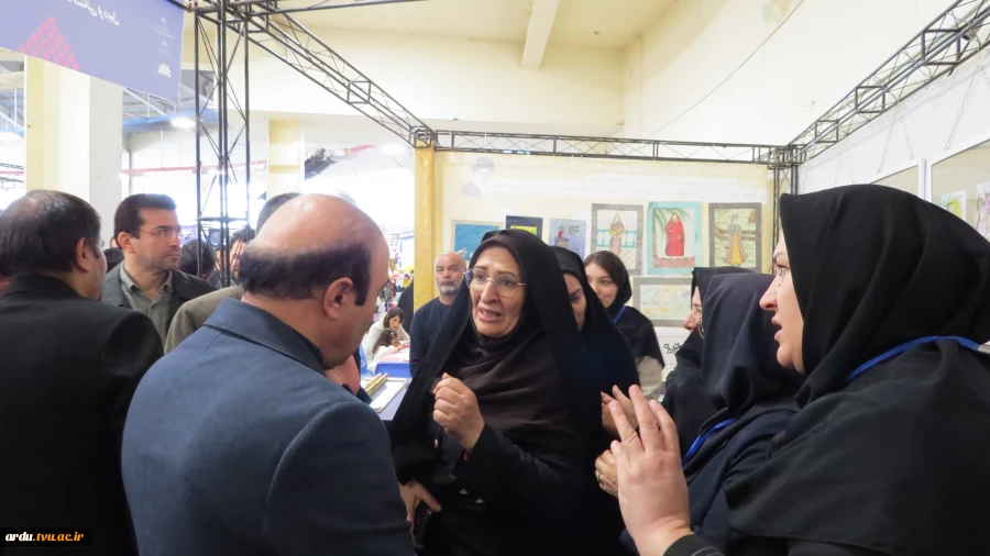 غرفه دانشگاه ملی مهارت واحد استانی اردبیل در نمایشگاه توانمندی بانوان و کسب و کارهای خانگی-گزارش تصویری 6