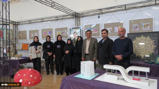 غرفه دانشگاه ملی مهارت واحد استانی اردبیل در نمایشگاه توانمندی بانوان و کسب و کارهای خانگی-گزارش تصویری 8