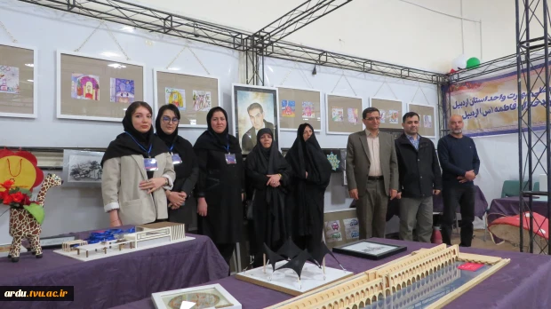 غرفه دانشگاه ملی مهارت واحد استانی اردبیل در نمایشگاه توانمندی بانوان و کسب و کارهای خانگی-گزارش تصویری 9