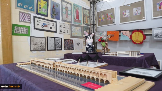 غرفه دانشگاه ملی مهارت واحد استانی اردبیل در نمایشگاه توانمندی بانوان و کسب و کارهای خانگی-گزارش تصویری 12