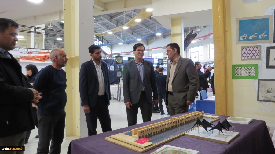 غرفه دانشگاه ملی مهارت واحد استانی اردبیل در نمایشگاه توانمندی بانوان و کسب و کارهای خانگی-گزارش تصویری 15