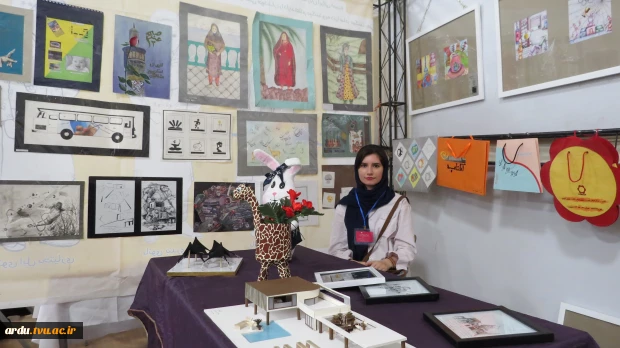 غرفه دانشگاه ملی مهارت واحد استانی اردبیل در نمایشگاه توانمندی بانوان و کسب و کارهای خانگی-گزارش تصویری 20