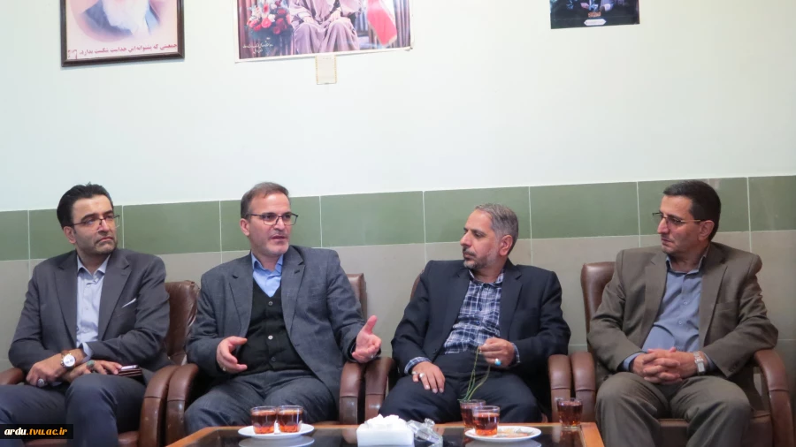 برگزاری مراسم معارفه مدیر حراست دانشگاه ملی مهارت واحد استانی اردبیل 7