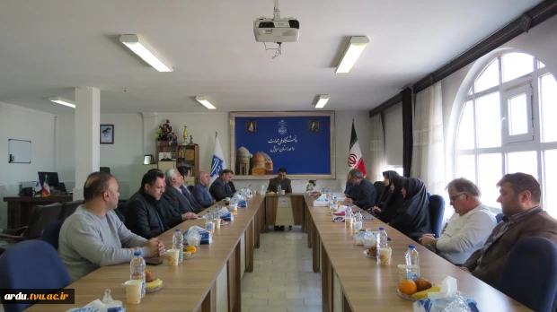 برگزاری مراسم معارفه مدیر حراست دانشگاه ملی مهارت واحد استانی اردبیل 8