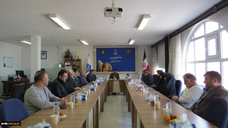 برگزاری مراسم معارفه مدیر حراست دانشگاه ملی مهارت واحد استانی اردبیل 8