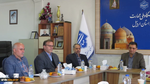 برگزاری مراسم معارفه مدیر حراست دانشگاه ملی مهارت واحد استانی اردبیل 9