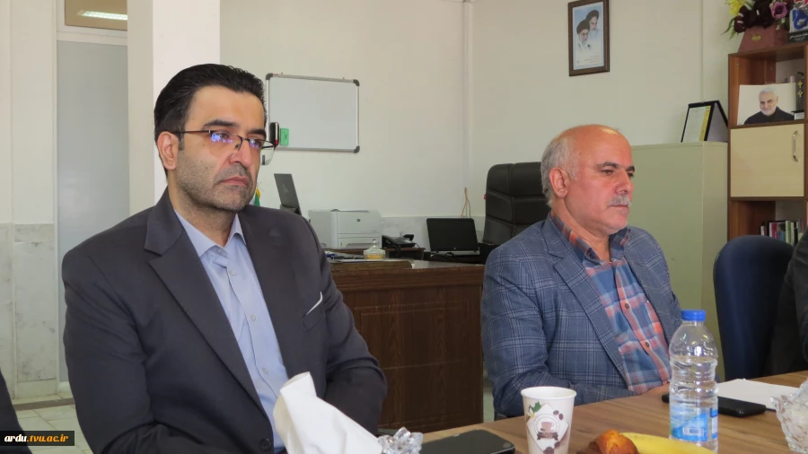 برگزاری مراسم معارفه مدیر حراست دانشگاه ملی مهارت واحد استانی اردبیل 11