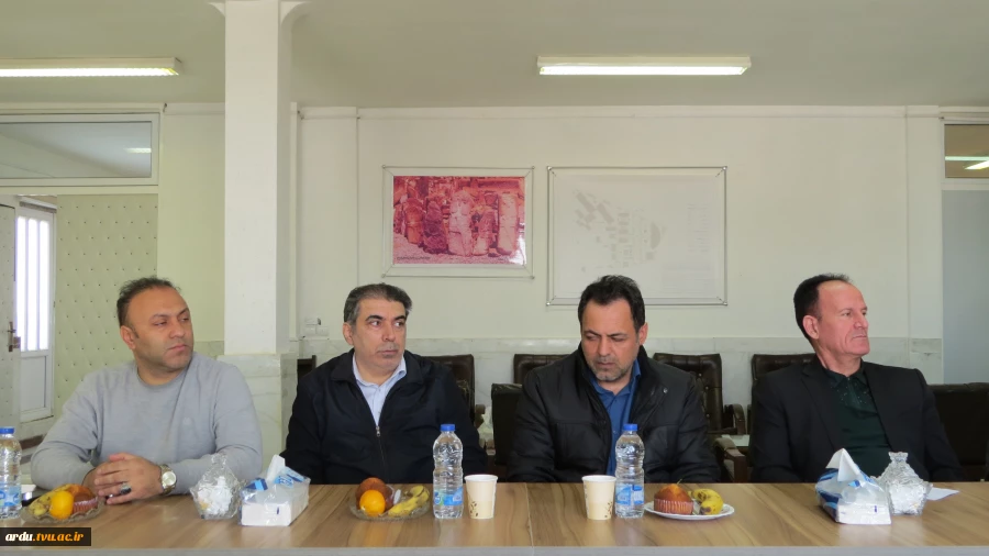 برگزاری مراسم معارفه مدیر حراست دانشگاه ملی مهارت واحد استانی اردبیل 13