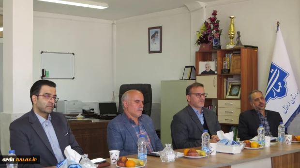 برگزاری مراسم معارفه مدیر حراست دانشگاه ملی مهارت واحد استانی اردبیل 14