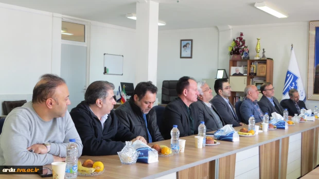 برگزاری مراسم معارفه مدیر حراست دانشگاه ملی مهارت واحد استانی اردبیل 18