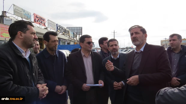 دستور شهردار اردبیل برای اجرای کندروی منتهی به ورودی دانشگاه ملی مهارت واحد استانی اردبیل 9