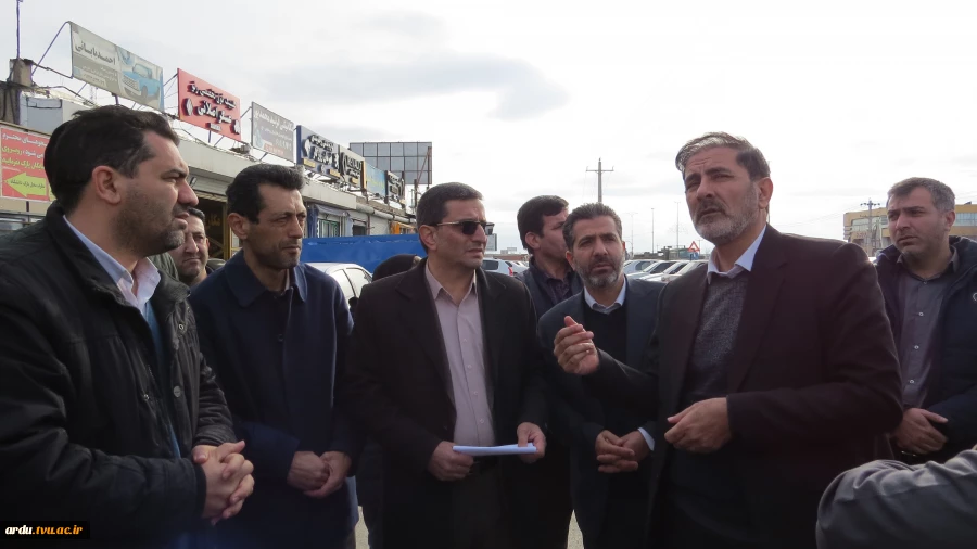 دستور شهردار اردبیل برای اجرای کندروی منتهی به ورودی دانشگاه ملی مهارت واحد استانی اردبیل 9