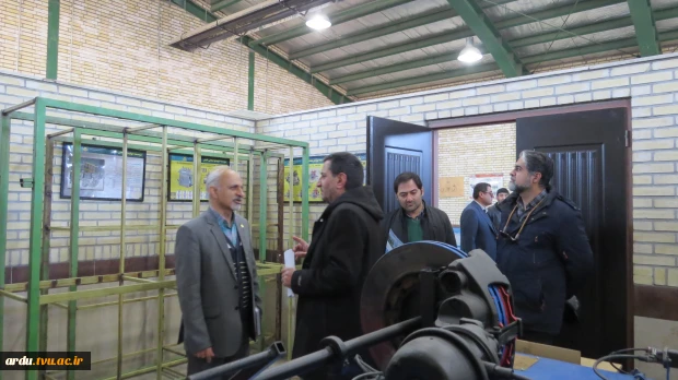 بازدید هیئت نظارت، ارزیابی و تضمین کیفیت آموزش عالی استان اردبیل از دانشگاه ملی مهارت واحد استانی اردبیل 7