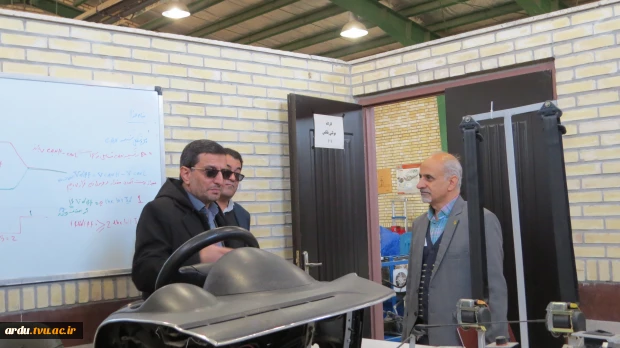 بازدید هیئت نظارت، ارزیابی و تضمین کیفیت آموزش عالی استان اردبیل از دانشگاه ملی مهارت واحد استانی اردبیل 9