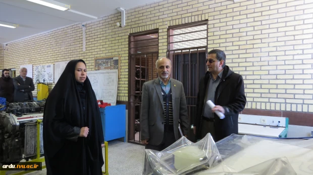 بازدید هیئت نظارت، ارزیابی و تضمین کیفیت آموزش عالی استان اردبیل از دانشگاه ملی مهارت واحد استانی اردبیل 10