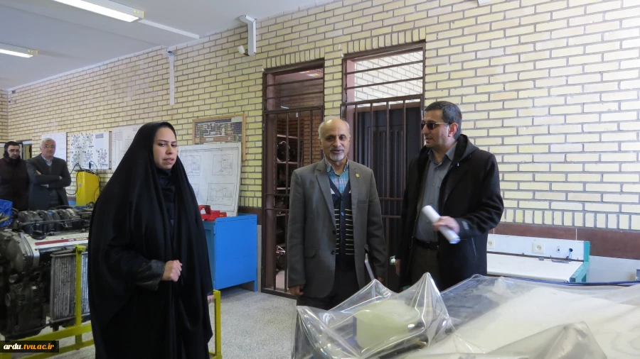 بازدید هیئت نظارت، ارزیابی و تضمین کیفیت آموزش عالی استان اردبیل از دانشگاه ملی مهارت واحد استانی اردبیل 10