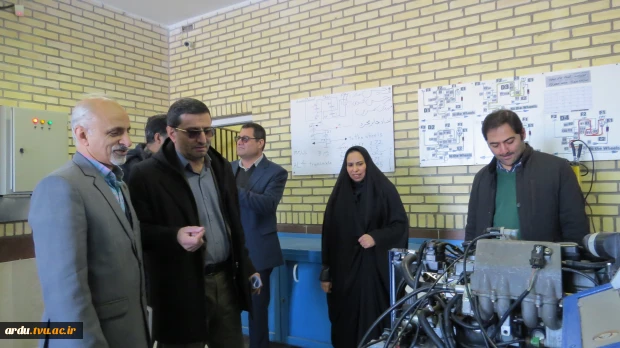 بازدید هیئت نظارت، ارزیابی و تضمین کیفیت آموزش عالی استان اردبیل از دانشگاه ملی مهارت واحد استانی اردبیل 12