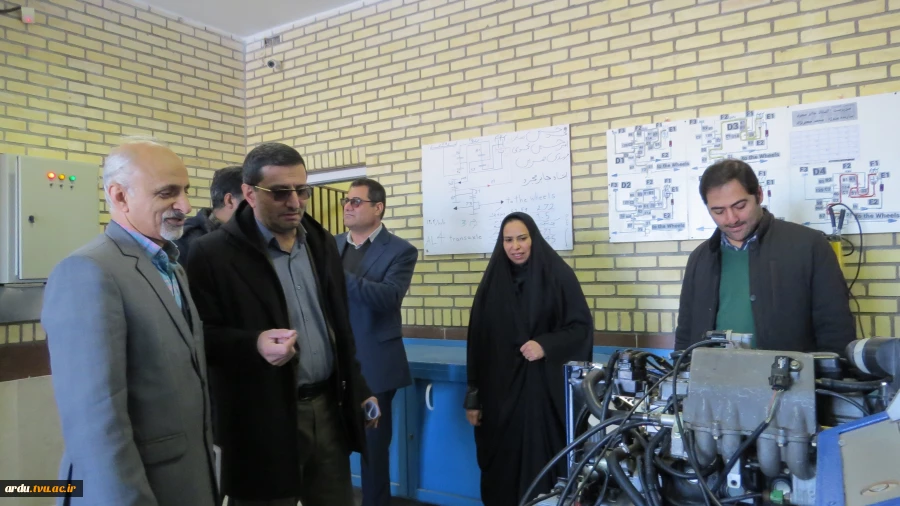 بازدید هیئت نظارت، ارزیابی و تضمین کیفیت آموزش عالی استان اردبیل از دانشگاه ملی مهارت واحد استانی اردبیل 12