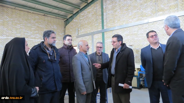 بازدید هیئت نظارت، ارزیابی و تضمین کیفیت آموزش عالی استان اردبیل از دانشگاه ملی مهارت واحد استانی اردبیل 14