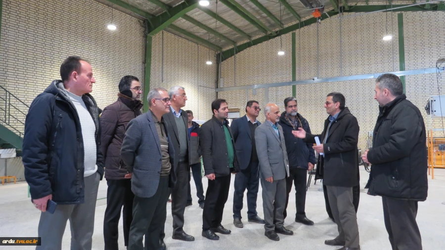 بازدید هیئت نظارت، ارزیابی و تضمین کیفیت آموزش عالی استان اردبیل از دانشگاه ملی مهارت واحد استانی اردبیل 15